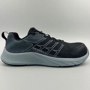 Merrell Moab Flight Safety Toe Work Shoes Mens Size 9 Black Carbon Fiber NEW